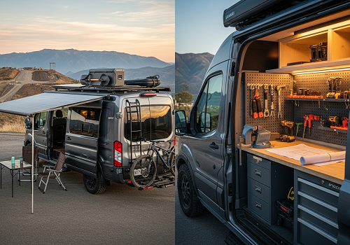 فورد Transit 2026 برای ماجراجویی‌های Vanlife و کارهای محل کار ساخته شده!